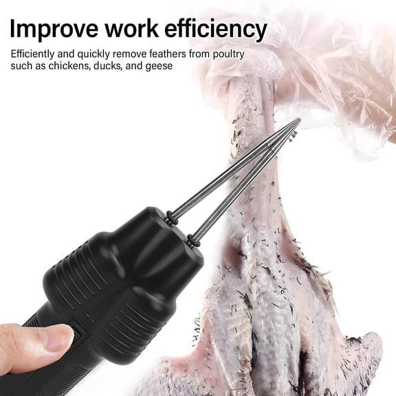 Safe  Reliable Handheld Poultry Defeathering Machine. Effortless Operation For Farm,<span Style="background:red"></span> Processing.