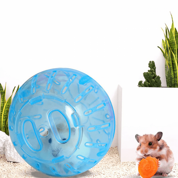 Safe Running Ball Plastic Hamster Fitness Ball Strong Hamster Exercise Ball-Blue