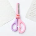 thumbnail image 1 of Left Handed Scissor With Cap Blunt Tip Home Use Crafting Scissor Arts Cutting Paper Scissors Scissors, 1 of 7