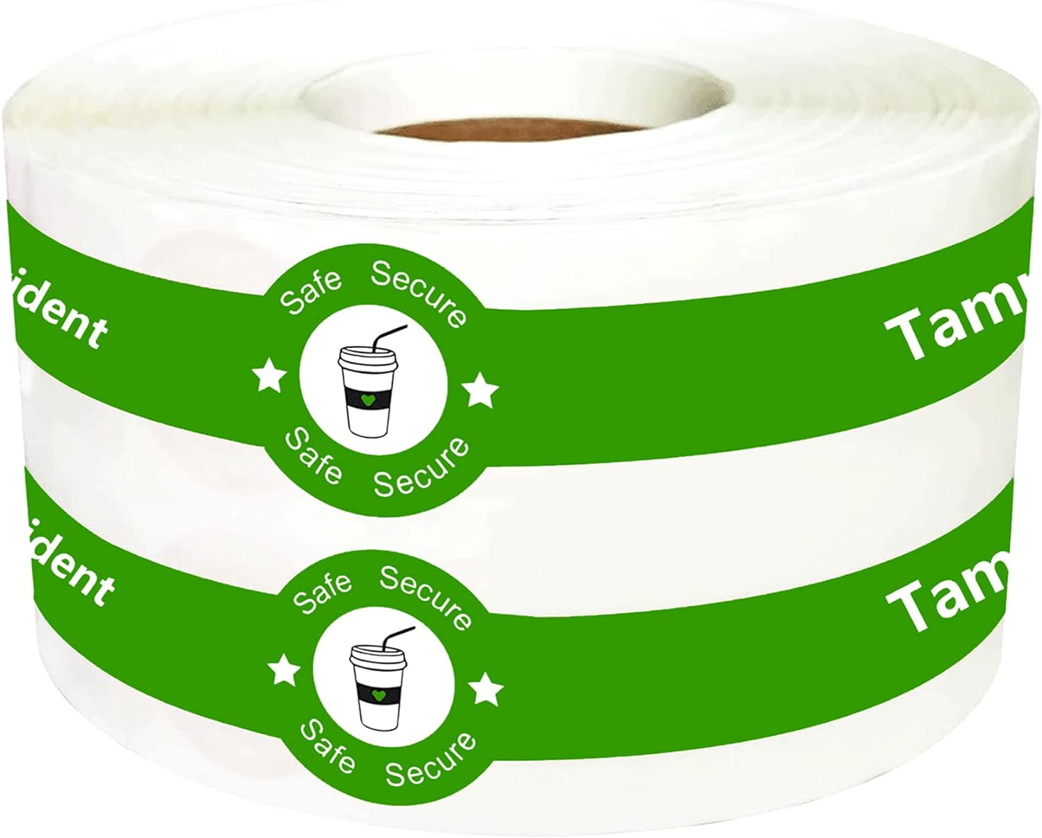 Safe Secure Tamper Evident Seals Stickers 1x9inch Tamper Proof Labels 