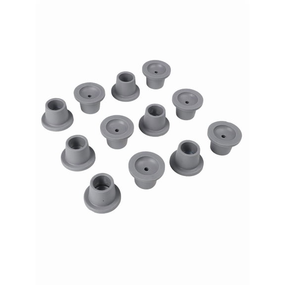 Safe Shower Use Indoor Stability Rubber End Covers Easy Install Shower Chair Pads Shower Chair Covers Weight Distribution