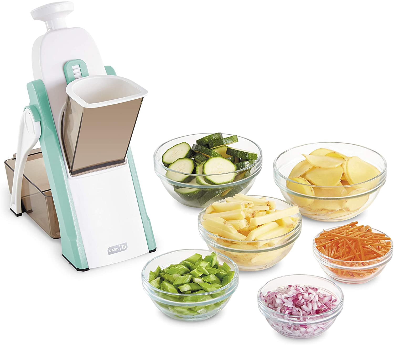 Safe Slice Mandoline & Deluxe Rapid Egg Cooker Set -  Electric 12-Capacity Steamer for Hard Boiled Poached Scrambled Omelets Vegetables Seafood Dumplings with Thickness Adjuster