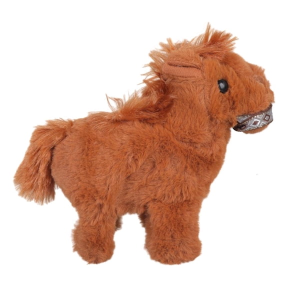 Safe Soft Plush Electric Ponies Toy for Materials Lovely Cartoon Design Promotes Bonding