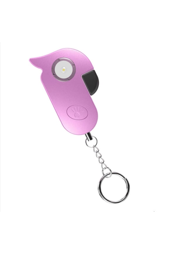 Safe Sound Alarm 130dB Song Alarm Keychain Bird Pattern Alarms for Women Children Security Protections Devices