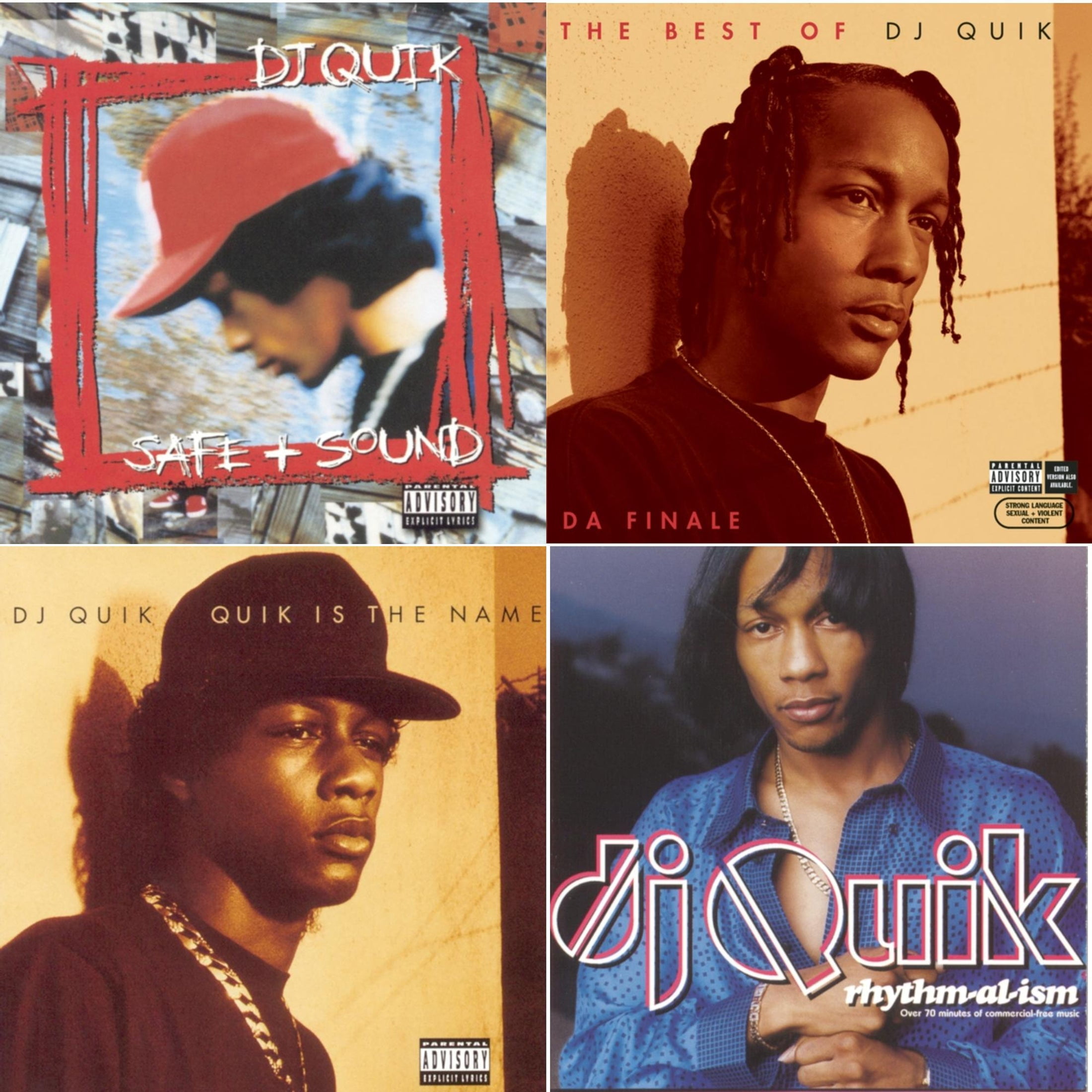Safe & Sound & Best Of Dj Quik: Da Finale & Quik Is The Name