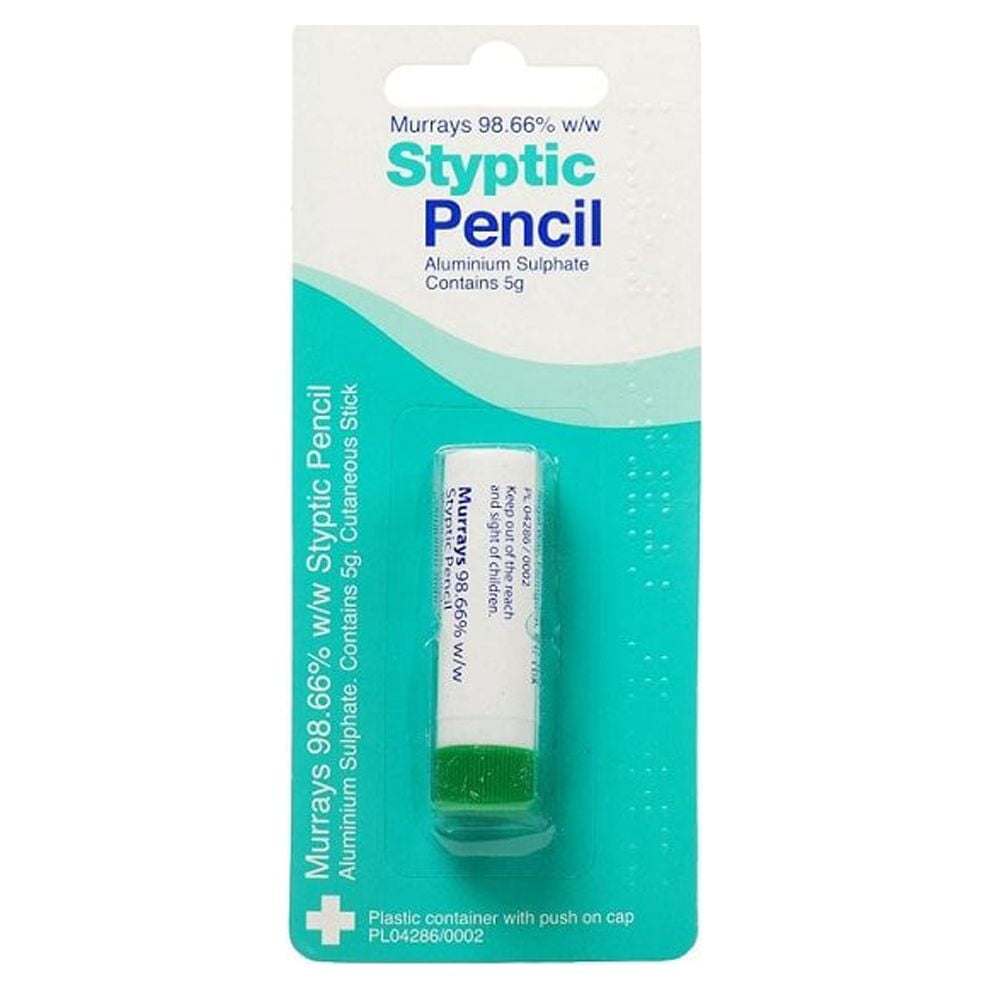 Safe & Sound Styptic Pencil. Stops Bleeding From Shaving And Other