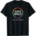 thumbnail image 1 of Safe Space I Am An Ally T-Shirt, 1 of 3