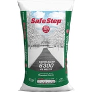 Safe Step Ice Melter Granules - Melts Ice Down to -10 F - 25 lb Bag   Residential Use, Standard Application