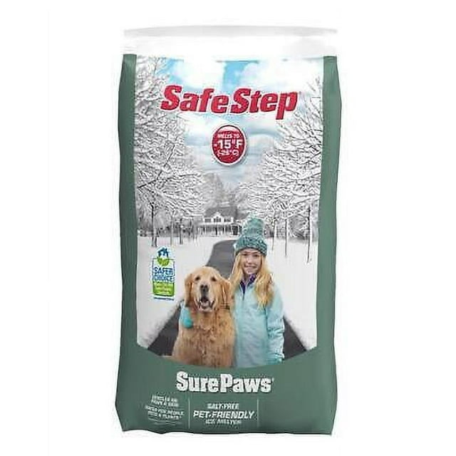 Safe Step Magnesium Chloride Natural Non Toxic Pet Friendly Ice Melt Granule 20 lbs.