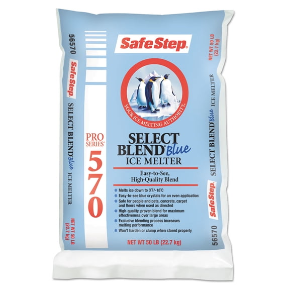 Compass Industries Safe Step Pro Select Blue Ice Melt 50lb Bag 49/Pallet 746726