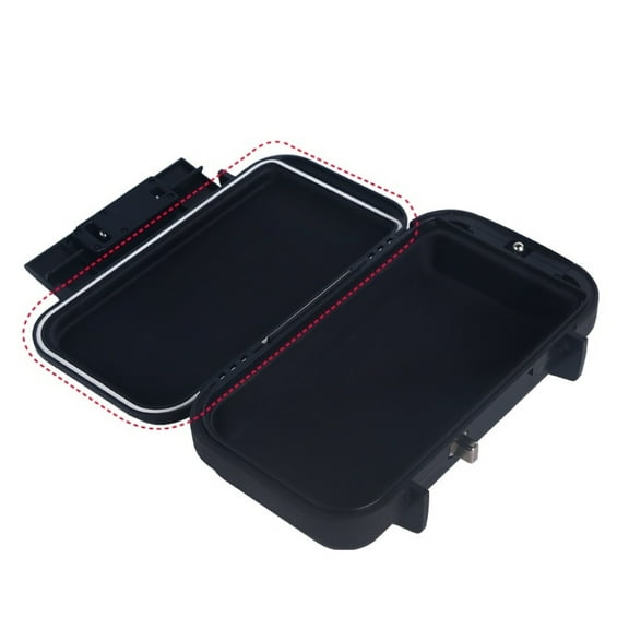 Safe Storage Box Mini Box Can Be Locked for Travel Safety Waterproof Drying Box Protect with Steel Shackle Safe Portable Safe ,Widely Use