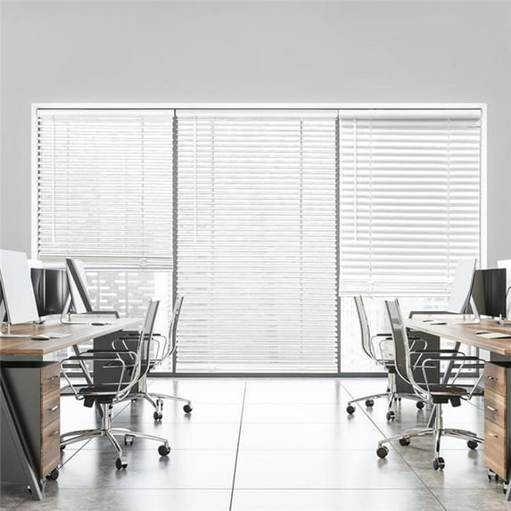 Safe Styles 1CWT340720 1 in. Mini Blind, White - 34 x 72 in.