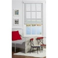 thumbnail image 1 of Safe Styles  2in. Cordless Faux Wood Blind - White - 57 x 48 in., 1 of 1