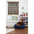 thumbnail image 1 of Safe Styles UBJ405X64BK 2 in. Cordless Faux Wood Blind, Dark Oak - 40.5 x 64 in., 1 of 1