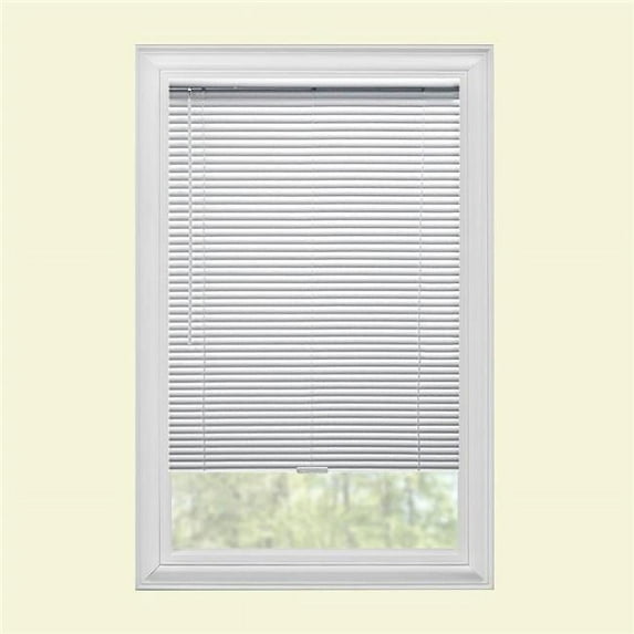 Safe Styles UBK48X64WT 2 in. Cordless Vinyl Blind, White - 48 x 64 in.