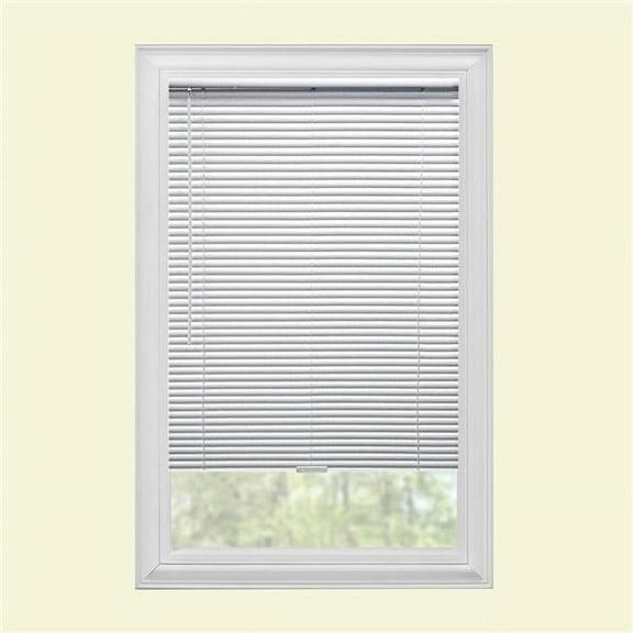 Safe Styles UBK62X48WT 2 in. Cordless Vinyl Blind, White - 62 x 48 in.