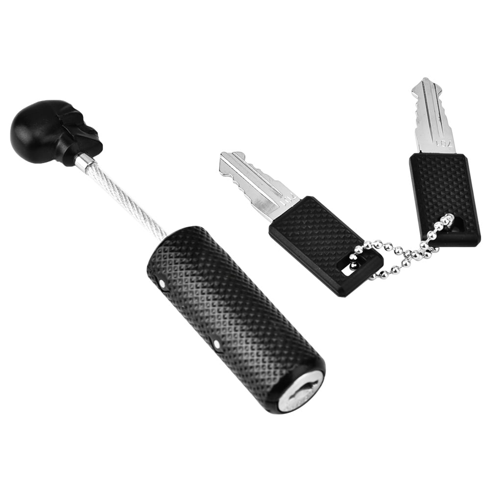 , Safe Suitcase Lock Wire Rope Customs Password Skull Lock, Travel