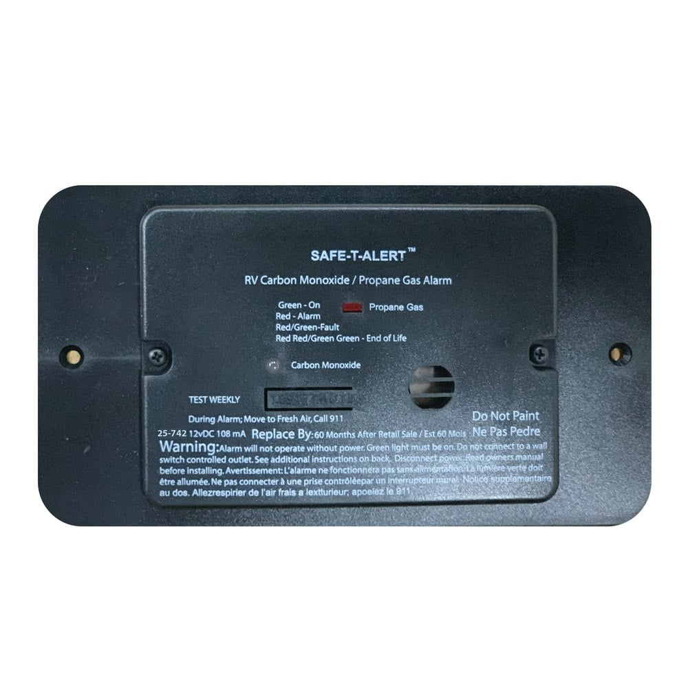 SafeTAlert 25742BLTR Flush Mount Combination Carbon Monoxide