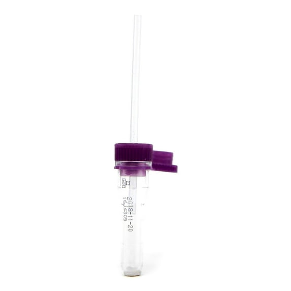 Safe-T-Fill Capillary Blood Collection Tube Pierceable Attached Cap 077051 50 Count