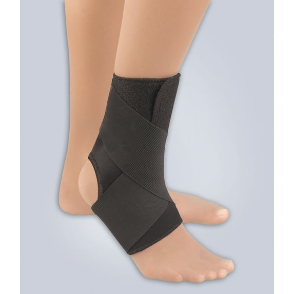 Safe-T-Sport Ez-On Wrap-Around Ankle Support Black Xxl