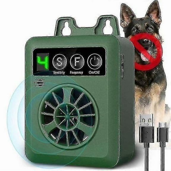 Safe Ultrasonic Dog Bark Deterrent Device Outdoor Anti Barking Dog Sonic Bark Deterrents Silencer Hk