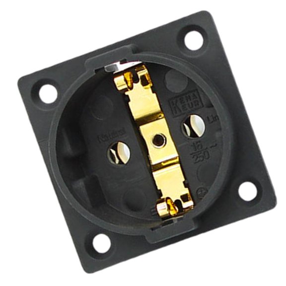 Safe and Fire Resistant EU Power Socket Cored Panel Enjoy Secure Connection