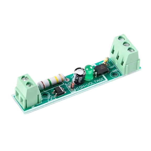 Safe and Reliability Optocoupler Isolation Module for 220V Voltages Monitoring Outputting 3 5V Signals for Systems