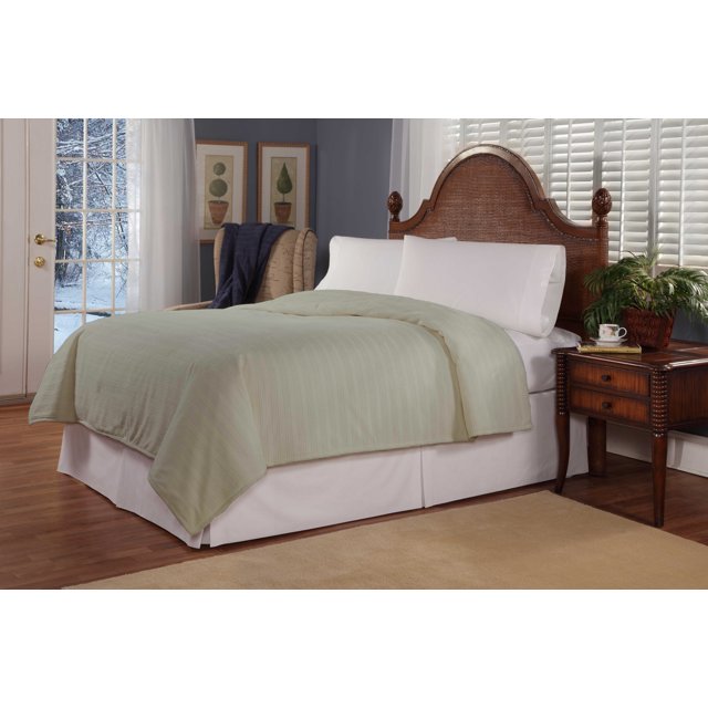 Safe and Warm Plush Triple Rib Low Voltage Heated Electric Blanket