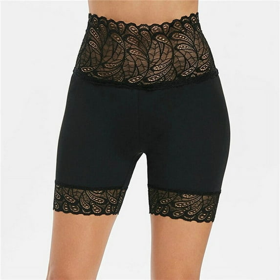 Safe lace shorts for women Elastic comfortable durable