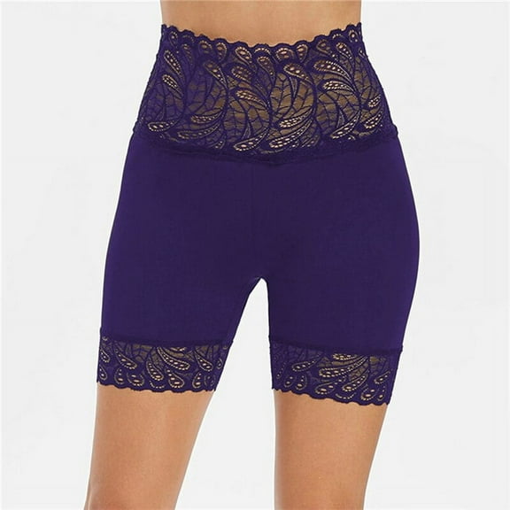 Safe lace shorts for women Elastic comfortable durable