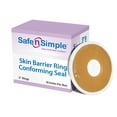 thumbnail image 1 of Safe n' Simple Conforming Skin Barrier Ring Adhesive Seals, 4" 10 Rings/Box, 1 of 5