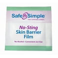 thumbnail image 1 of Safe n' Simple No-Sting Skin Barrier Sachets 100 ct (1 wipe/sachet) - RRSNS80744, 1 of 2