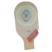 Safe n Simple Ostomy Pouch, One-Piece System 12 Inch Length Drainable Flat, Trim to Fit, SNS12T100 - Box of 10