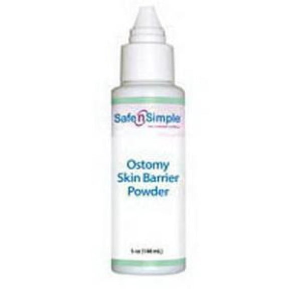 Safe n'Simple Ostomy Skin Barrier Powder, 5 oz. Bottle, 1 Count