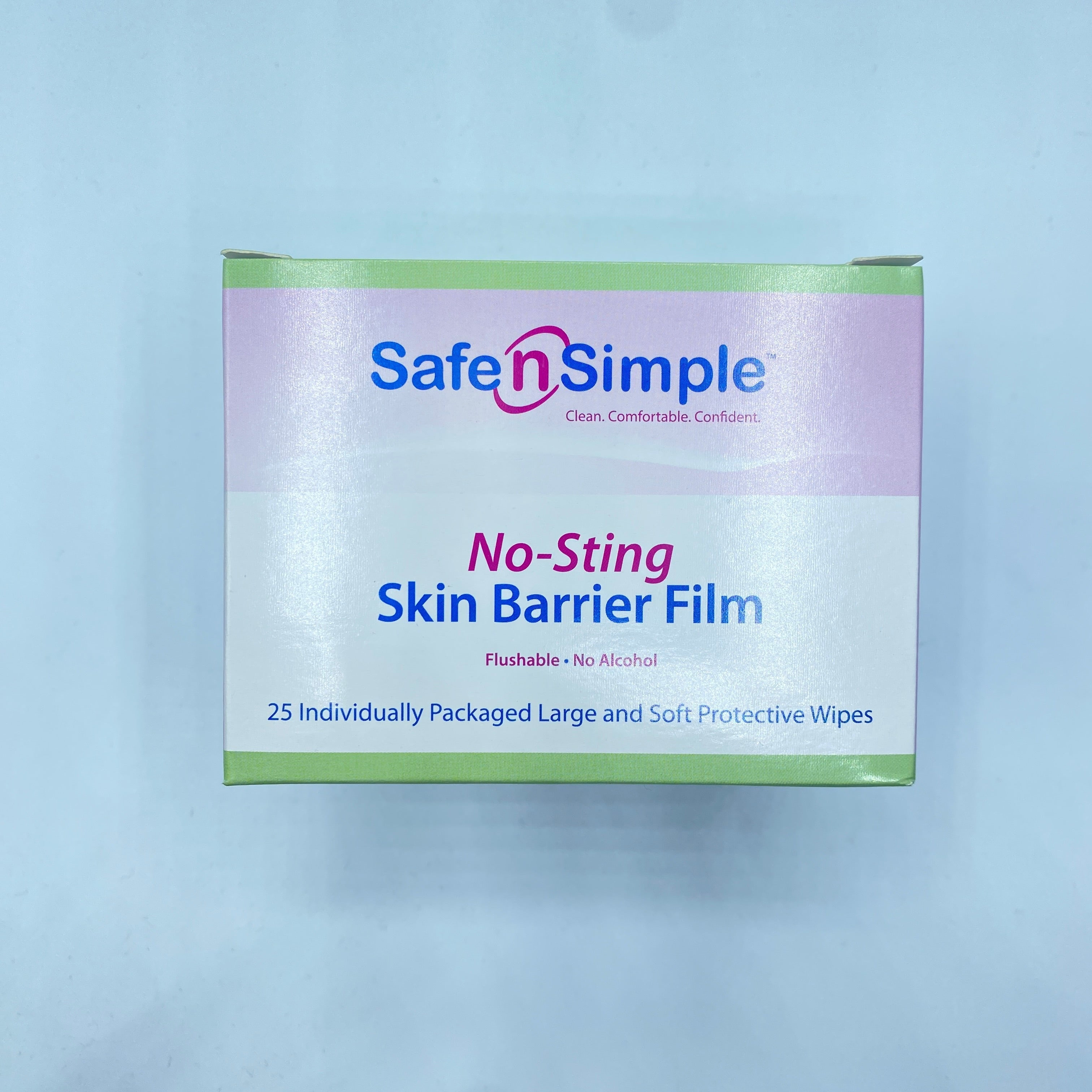 Safe n' Simple SNS00807 Skin Barrier Wipes, NoSting Ostomy Care