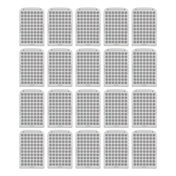 SafeAMP Glue Cards Refill Indoor Super Sticky Trap for Flying Insects, 2.75" x 4.25", 20 Count