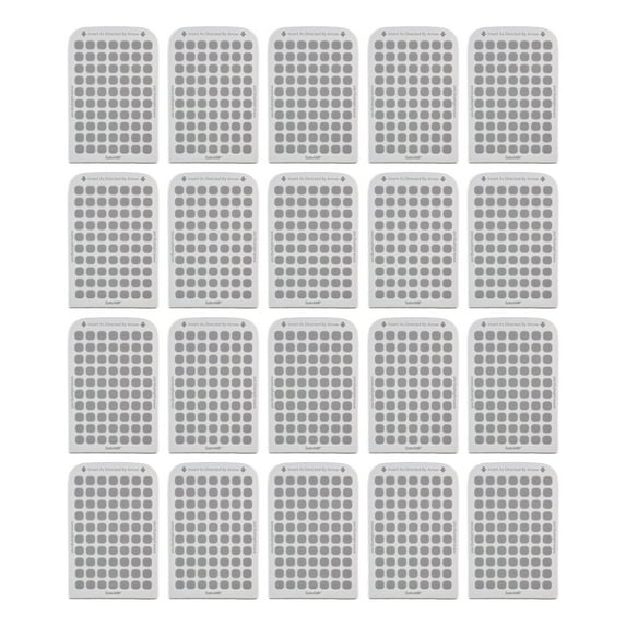 SafeAMP Glue Cards Refill Indoor Super Sticky Trap for Flying Insects, 2.75" x 4.25", 20 Count