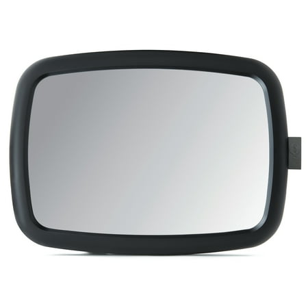 SafeFit® 360° Pivoting Baby and Toddler Adjustable Crash-Tested Car Mirror, Black