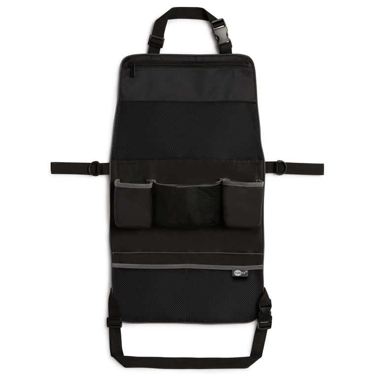 SafeFit 2-in-1 Car and Stroller Organizer, Black photo 1