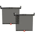 thumbnail image 1 of SafeFit® SafeTemp™ Universal Baby Car Sunshades, Crash-Tested, Black, Unisex, 2 Pack, 1 of 6