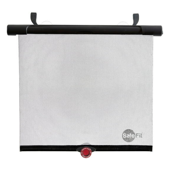 SafeFit® SafeTemp™ Xtra-Wide Universal Roller Infant Car Sunshade, Black, Unisex