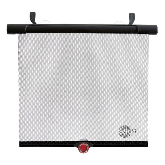 SafeFit® SafeTemp™ Xtra-Wide Universal Roller Infant Car Sunshade, Black, Unisex