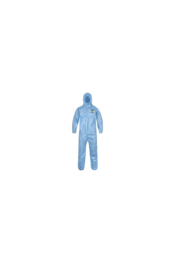 SafeGard SMMS Global Pattern Coverall - Respirator Fit Hood, 4X/5X SSG428B-4X5X