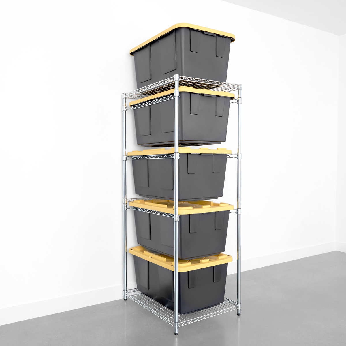 SafeRacks Storage Bin Rack 5 Tote Capacity NSF Certified Walmart saferacks-storage-bin-rack-5-tote-capacity-nsf-certified-walmart