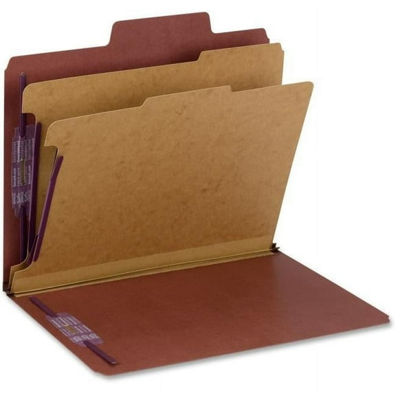 SafeShield 2/5cut SuperTab Classfctn Folders
