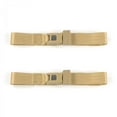 thumbnail image 1 of SafeTBoy 659253 Chevy Bel Air 1955-1957 Standard 2 Point Tan Lap Bucket Seat Belt Kit - 2 Belts, 1 of 1