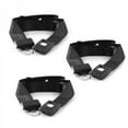thumbnail image 1 of SafeTBoy 659996 Chevy Impala 1965-1970 Standard 2 Point Black Lap Bench Seat Belt Kit - 3 Belts, 1 of 1