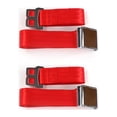 thumbnail image 1 of SafeTBoy 661177 Ford 1935-1940 Airplane 2 Point Red Lap Bucket Seat Belt Kit - 2 Belts, 1 of 1