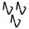 thumbnail image 1 of SafeTBoy 661824 Ford Falcon 1964-1965 Airplane 2 Point Black Lap Bench Seat Belt Kit - 3 Belts, 1 of 1