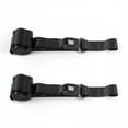 thumbnail image 1 of SafeTBoy 662675 Chevy Nova 1968-1974 Standard 2 Point Black Retractable Bucket Seat Belt Kit - 2 Belts, 1 of 1